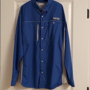 Men's COLUMBIA PFG long sleeve fishing shirt